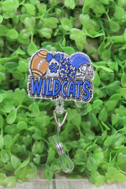 KY Wildcats Football Badge/ID Holder Reel