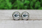 Green Bay Packers Glass Stud Earrings