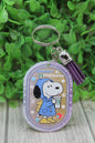 Coffee Dog - Purple Acrylic Tassel Keychain