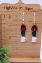 Hat Glove Mug Trio • Dangle Earrings