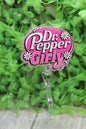 Dr Pepper Girly Badge/ID Holder Reel