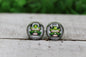 Frog Heart Hands Stud Earrings
