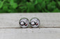 Colorado Mammoth Lacrosse Stud Earrings