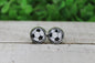 Soccer Ball Stud Earrings