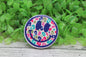 Colorful Leopard Smiley Phone Grip / Stand