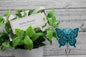CNA Blue Butterfly Badge Reel