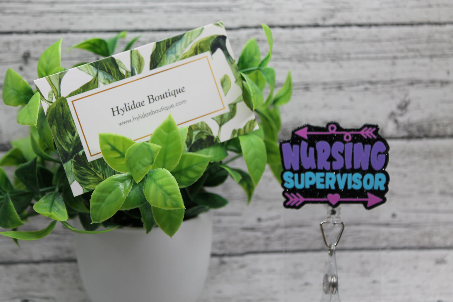 Nursing Supervisor Badge Reel
