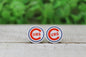 Chicago Cubs Stud Earrings