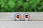 Phillies Baseball Stud Earrings