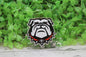 Georgia Bulldog Badge Reel