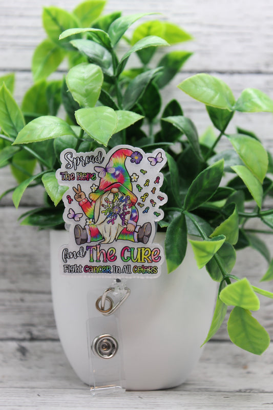 Find A Cure to Cancer Badge Reel