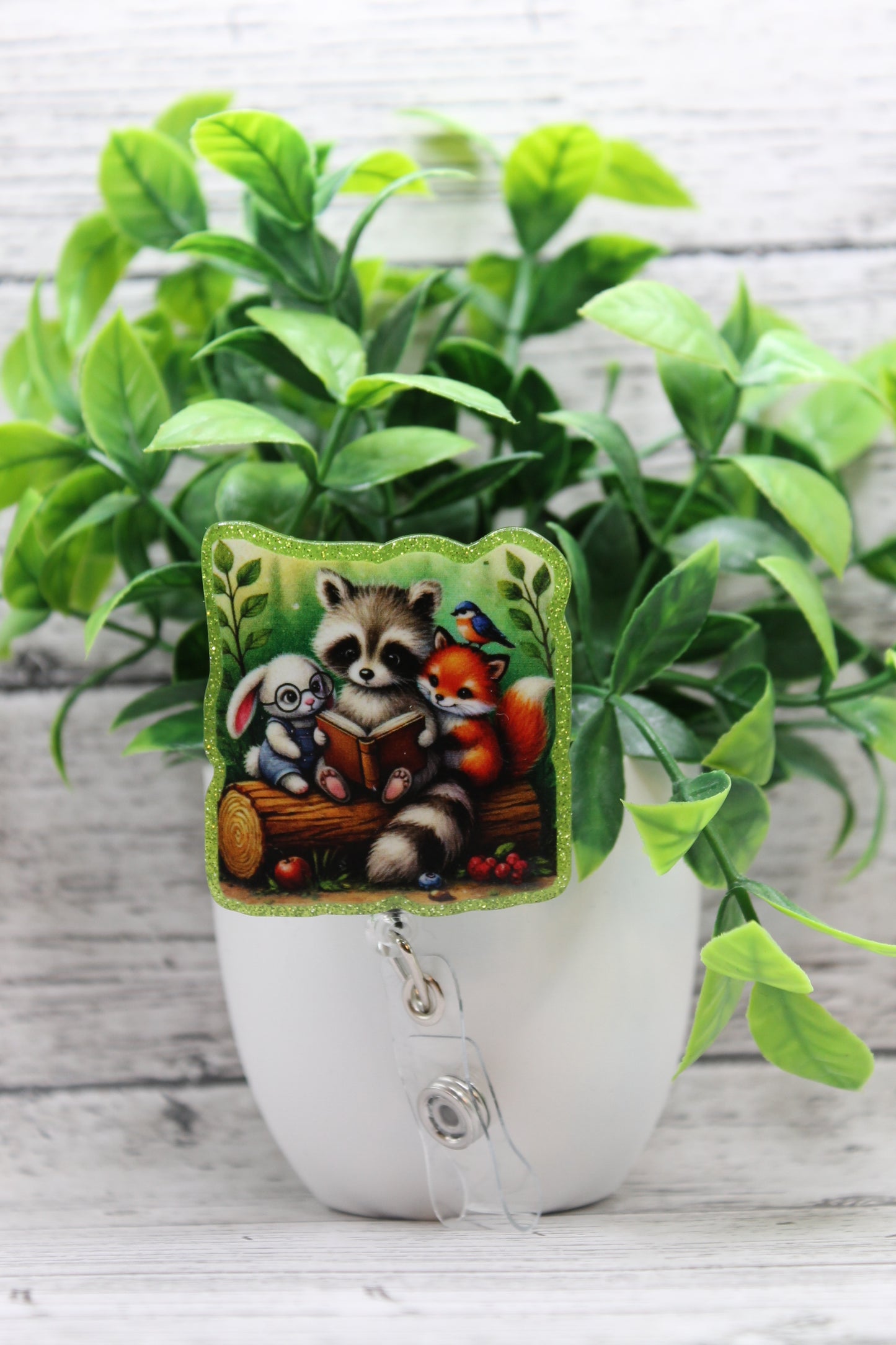 Forest Animals Badge Reel