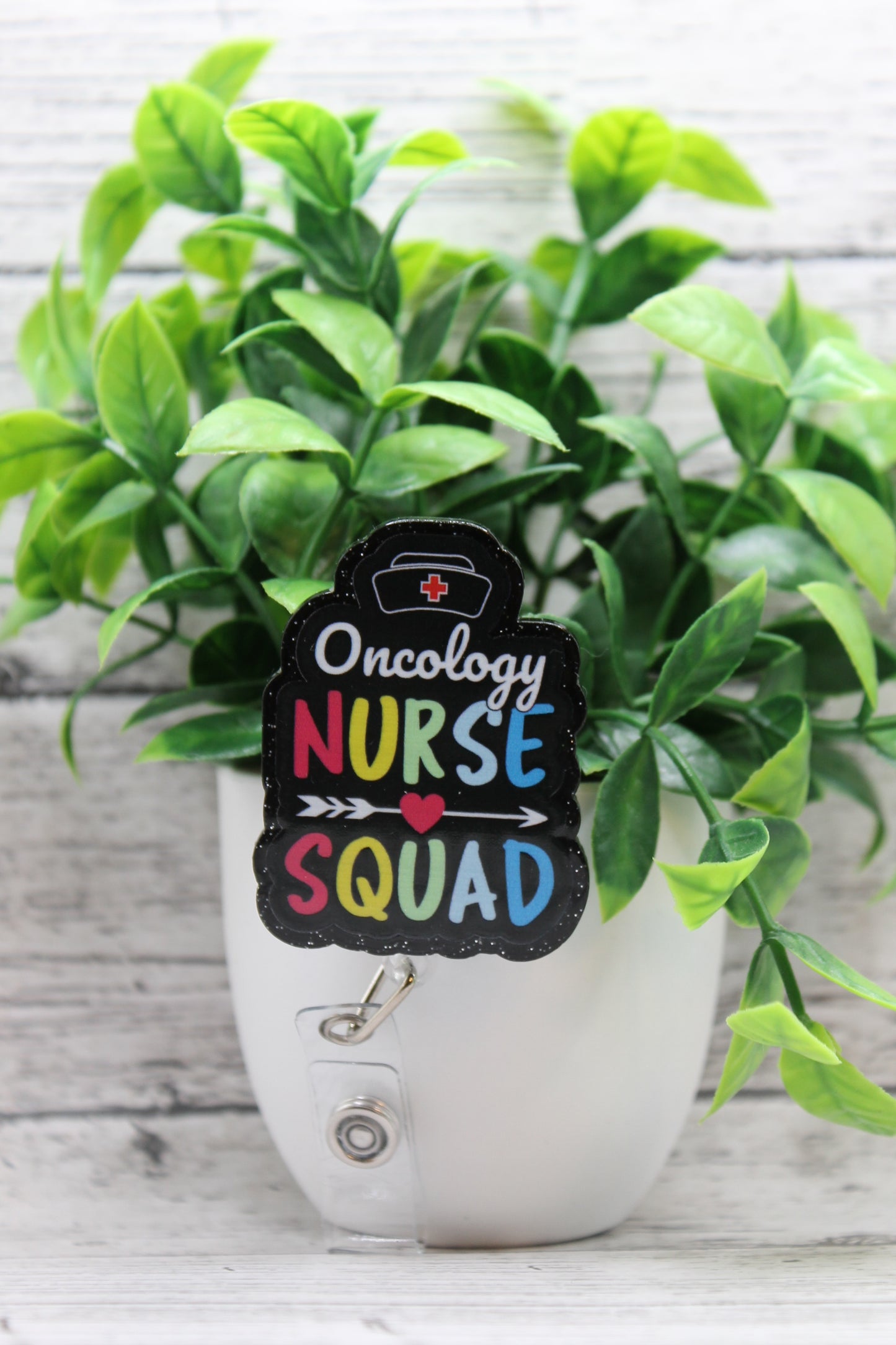 Oncology Nurse Squad Badge Reel
