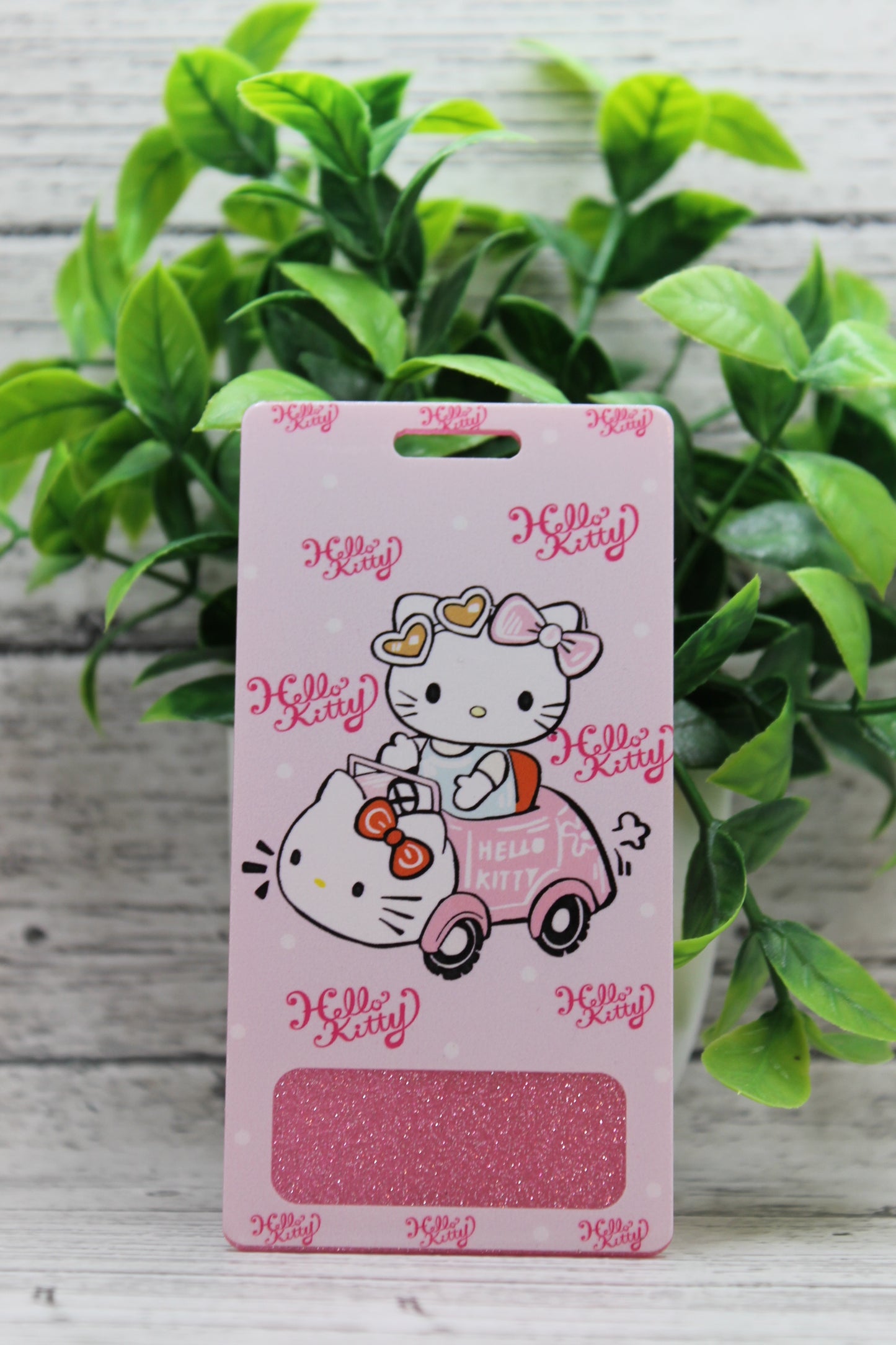 Cat with Bow Badge Buddy