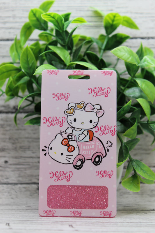 Cat with Bow Badge Buddy