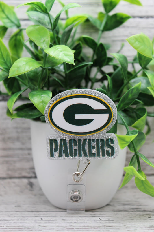 Green Bay Packers Glitter Badge Reel