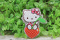 Cherry with Cat Badge Reel