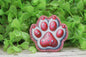 Pink Paw Print Badge Reel