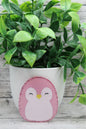 Pink Penguin Badge Reel