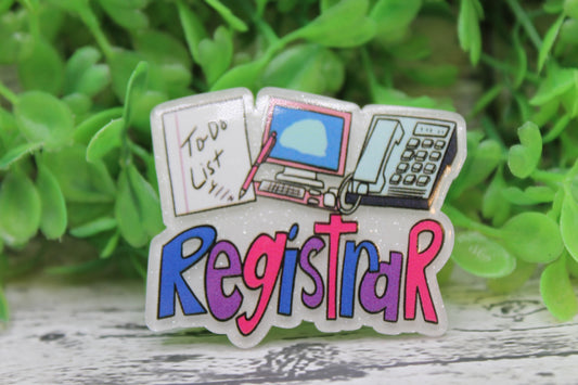 Registrar Badge Reel