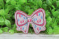 Baby Feet Bow Badge Reel