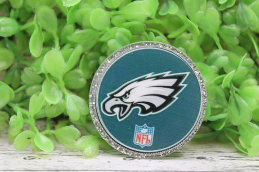 Eagles Football Circle Badge Reel