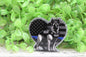 Blue Line Heart German Shepherd Police Badge Reel