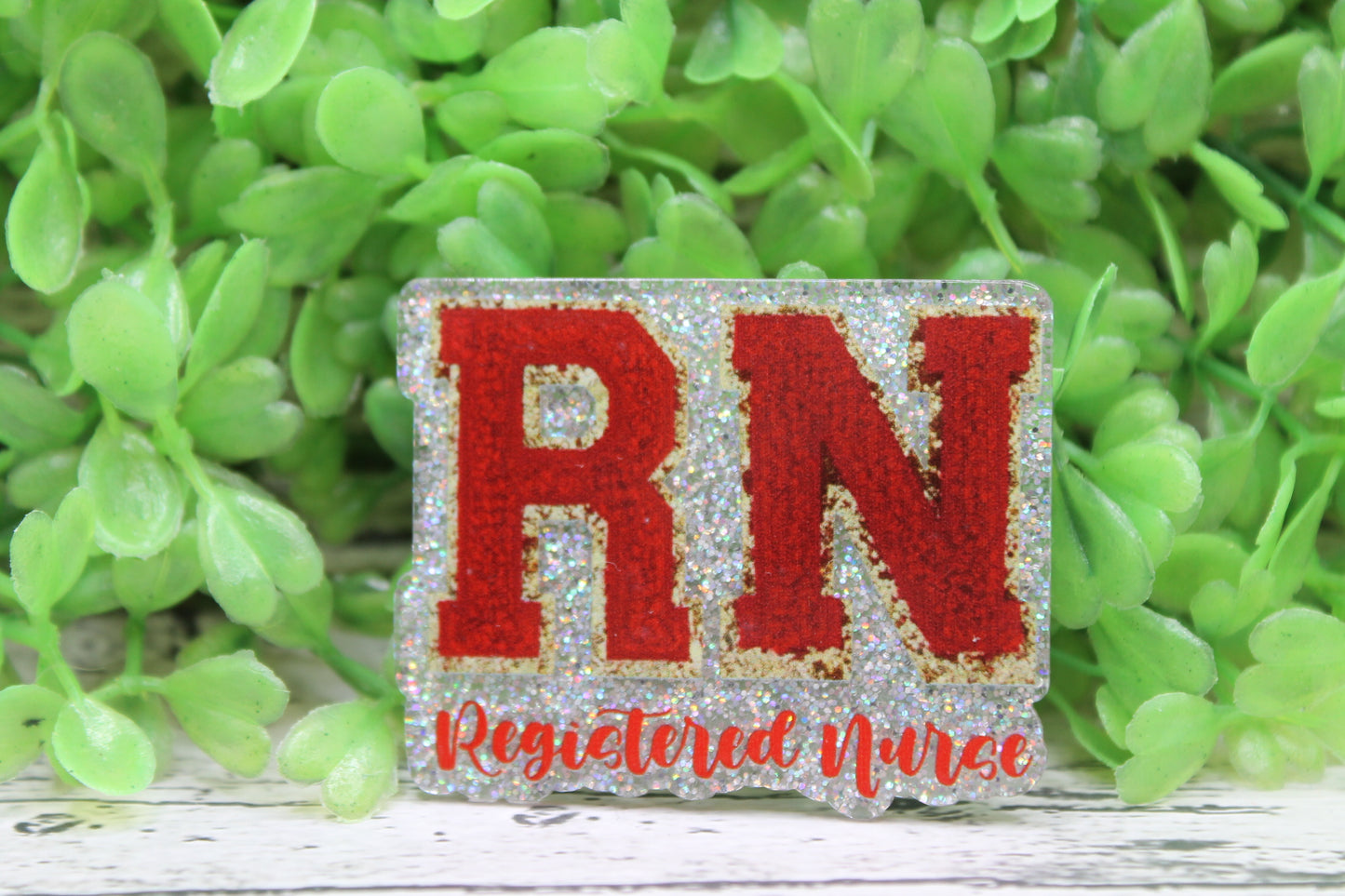 RN Red & Gold Badge Reel