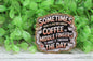 Just Not Enough Coffee Badge Reel