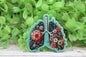 Floral Lungs Badge Reel