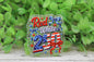 Red, White 250 Years Badge Reel