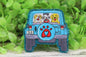 Dogs in Blue Jeep Badge Reel