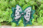 Eagles Football Bow Badge Reel