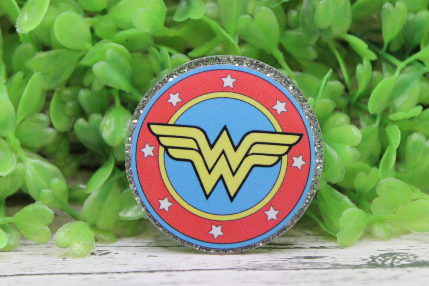 Wonder Woman Circle Badge Reel