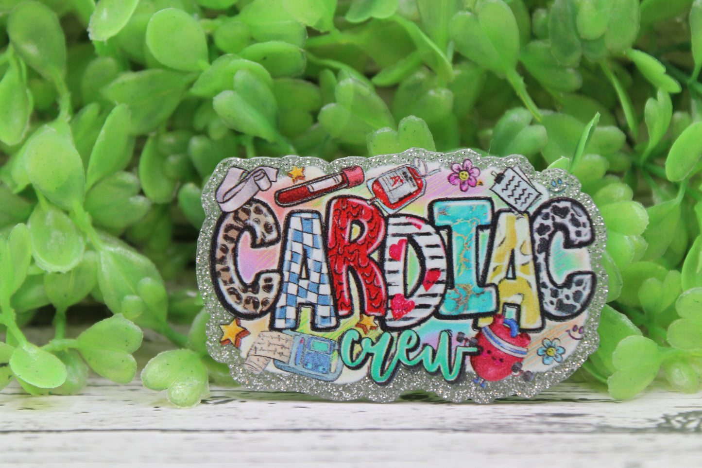 Cardiac Crew Badge Reel