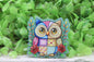 Patchwork Owl Badge Reel