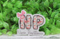 NP Pink Floral and Bow Badge Reel