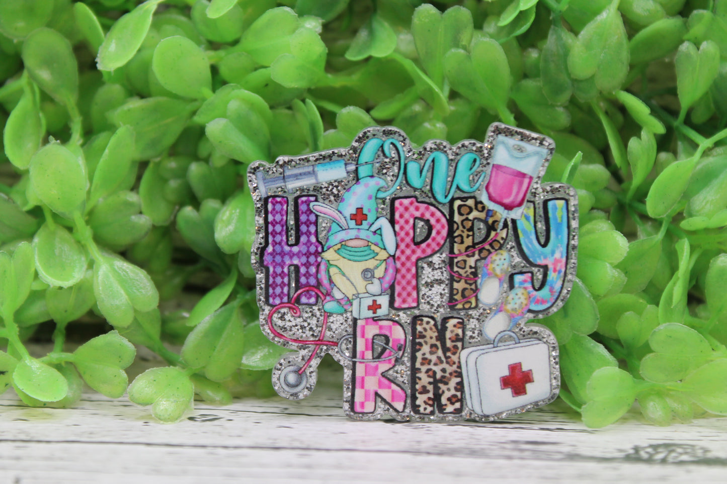 One Happy RN Badge Reel