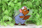Mouse Nurse Badge Reel