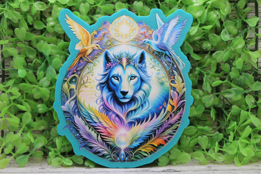 Mystical Animal Decorative Acrylic Plaque with Stand