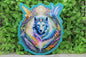 Mystical Animal Decorative Acrylic Plaque with Stand