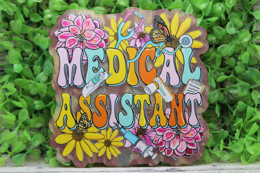 Medical Assistant Acrylic Decorative Plaque with Stand
