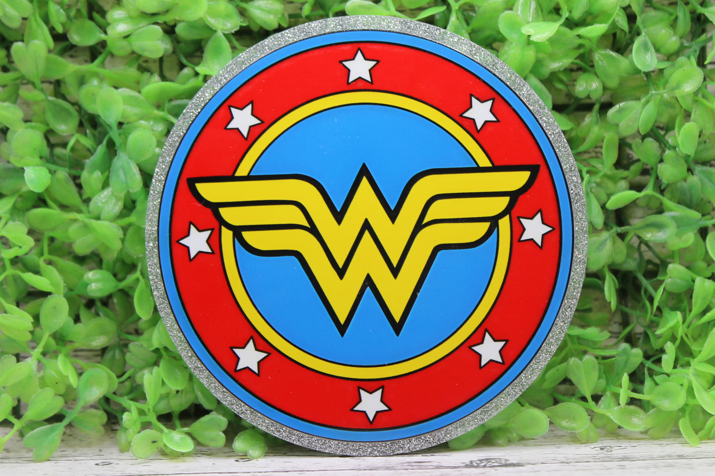 Wonder Woman Acrylic Decorative Plaque with Stand