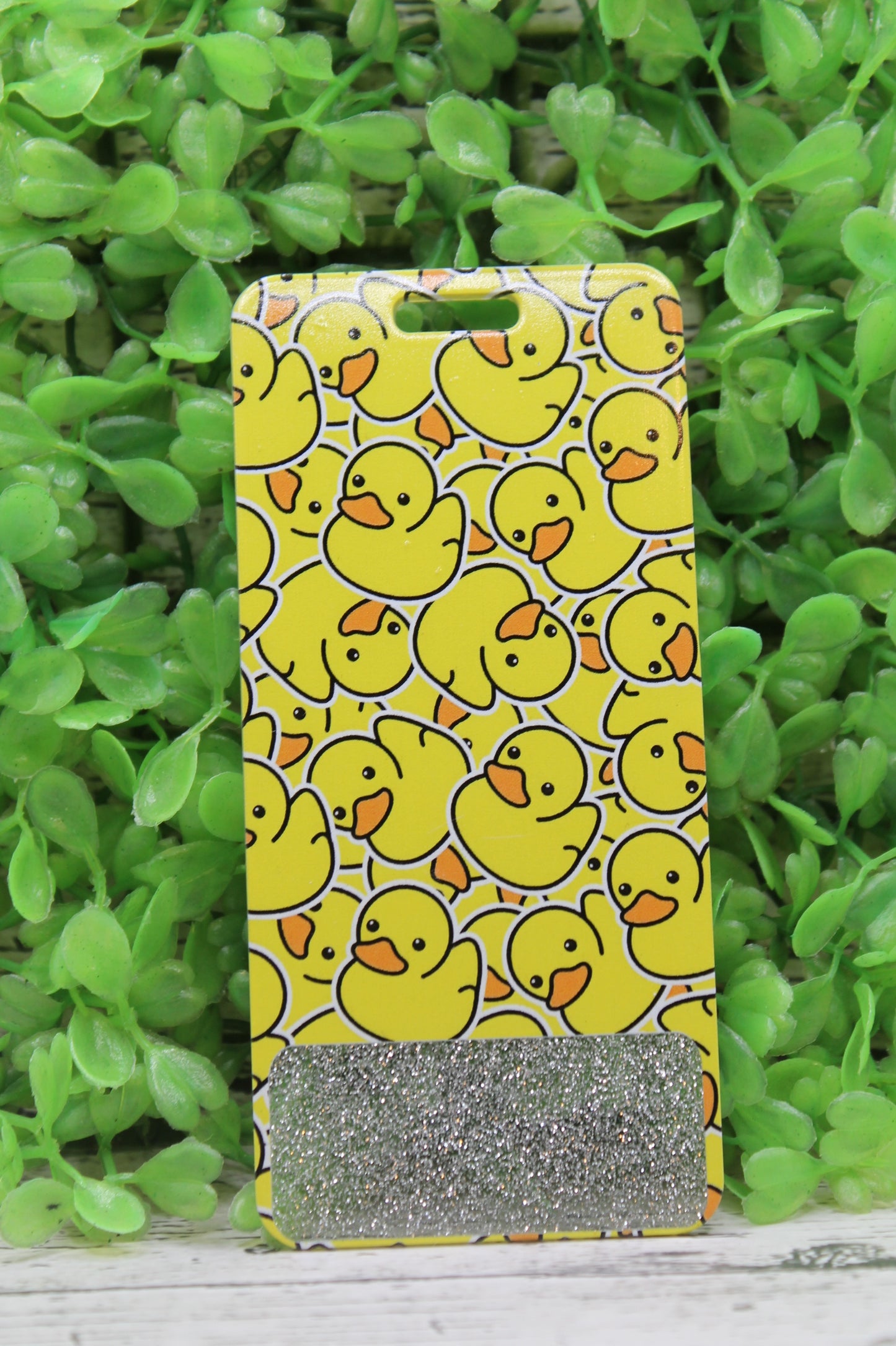 Yellow Ducks Badge Buddy - BLANK