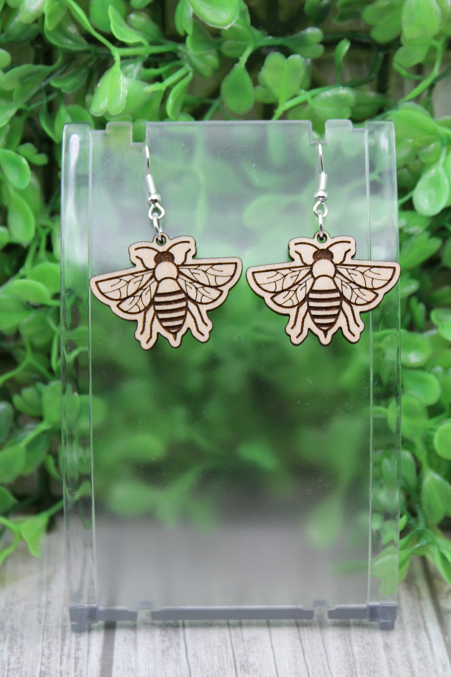 Honey Bees Dangle Earrings