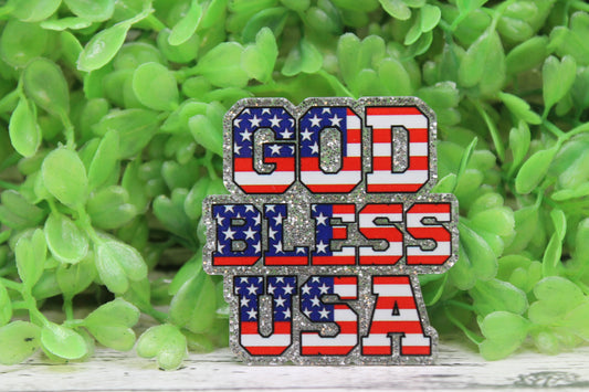 God Bless USA Badge Reel