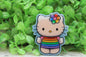 Colorful Shimmer Cat Badge Reel