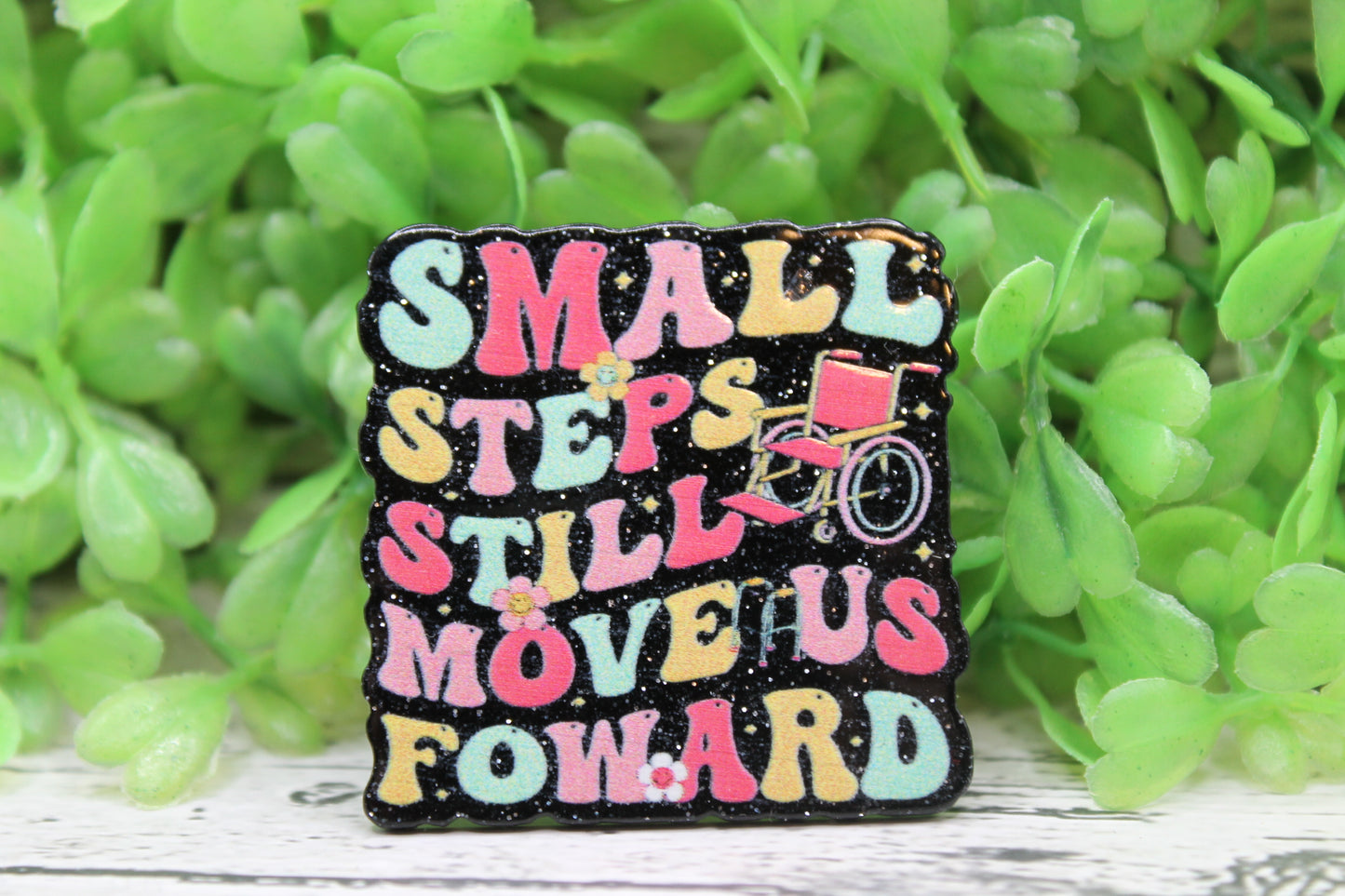 Small Steps Badge Reel