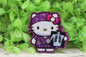 X-RAY Cat in Purple Scrubs Badge Reel
