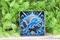 Lions Football Square Badge Reel